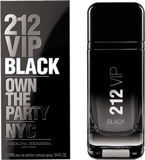 212 vip black eau de parfum masculino 100ml carolina herrera